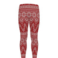 Christmas Festive Knitted Pattern Print Men's Leggings