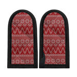 Christmas Festive Knitted Pattern Print Skillet Handle Cover