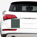 Christmas Floral Dragonfly Pattern Print Car Sticker