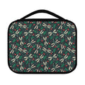 Christmas Floral Dragonfly Pattern Print Classic Bible Case
