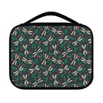 Christmas Floral Dragonfly Pattern Print Classic Bible Case