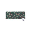 Christmas Floral Dragonfly Pattern Print Extended Mouse Pad