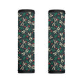 Christmas Floral Dragonfly Pattern Print Handle Covers