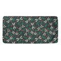 Christmas Floral Dragonfly Pattern Print Towel