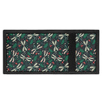 Christmas Floral Dragonfly Pattern Print Trifold Wallet
