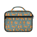 Christmas Fox Pattern Print Briefcase Bible Bag