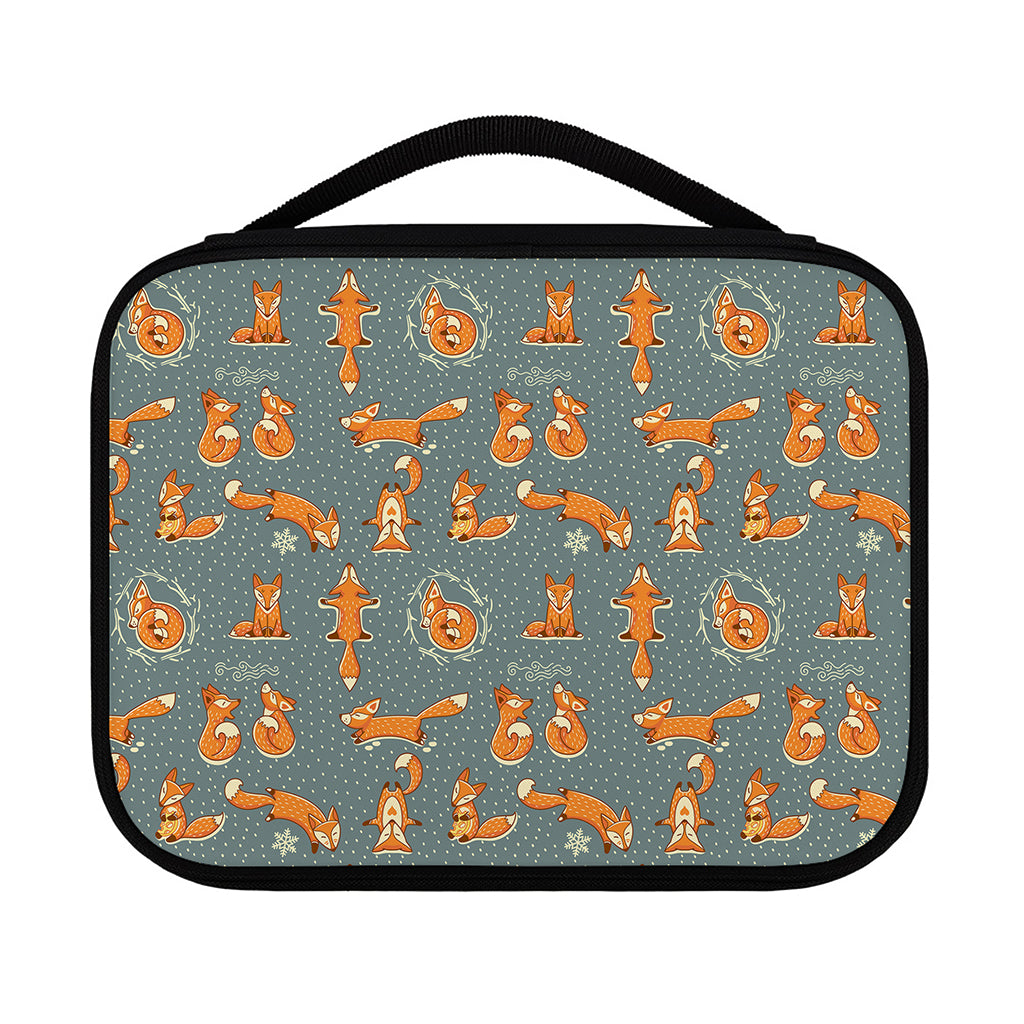 Christmas Fox Pattern Print Classic Bible Case