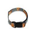 Christmas Fox Pattern Print Dog Collar