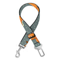 Christmas Fox Pattern Print Dog Seat Belt