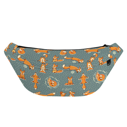 Christmas Fox Pattern Print Fanny Pack