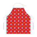 Christmas French Bulldog Santa Print Adjustable Apron