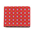 Christmas French Bulldog Santa Print Bifold Wallet