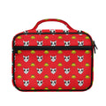Christmas French Bulldog Santa Print Briefcase Bible Bag