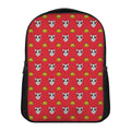 Christmas French Bulldog Santa Print Casual Backpack