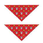 Christmas French Bulldog Santa Print Dog Bandana