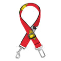 Christmas French Bulldog Santa Print Dog Seat Belt