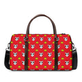 Christmas French Bulldog Santa Print Duffel Bag