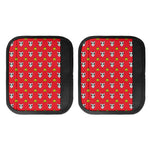 Christmas French Bulldog Santa Print Handle Covers