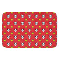 Christmas French Bulldog Santa Print Indoor Door Mat