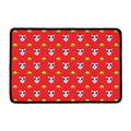 Christmas French Bulldog Santa Print Kitchen Mat