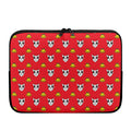 Christmas French Bulldog Santa Print Laptop Sleeve