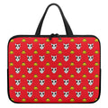 Christmas French Bulldog Santa Print Laptop Sleeve With Handle