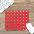 Christmas French Bulldog Santa Print Mouse Pad