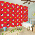 Christmas French Bulldog Santa Print Wall Sticker