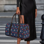 Christmas Gift Knitted Pattern Print Duffle Bag