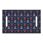 Christmas Gift Knitted Pattern Print Golf Cart Seat Cover