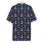 Christmas Gift Knitted Pattern Print Hawaiian Shirt