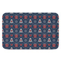 Christmas Gift Knitted Pattern Print Indoor Door Mat