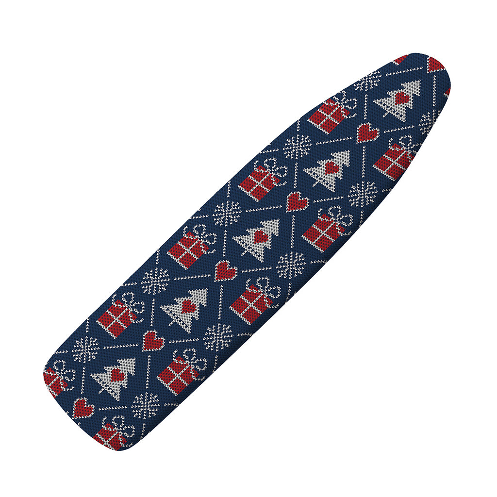 Christmas Gift Knitted Pattern Print Ironing Board Cover