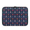 Christmas Gift Knitted Pattern Print Laptop Sleeve