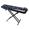 Christmas Gift Knitted Pattern Print Piano Keyboard Cover