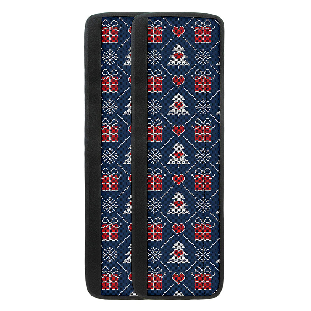 Christmas Gift Knitted Pattern Print Refrigerator Handle Covers