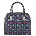 Christmas Gift Knitted Pattern Print Shoulder Handbag