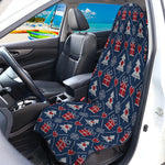 Christmas Gift Knitted Pattern Print Waterproof Car Seat Cover