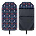 Christmas Gift Knitted Pattern Print Waterproof Car Seat Cover