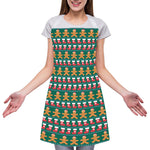 Christmas Gingerbread Man Pattern Print Adjustable Apron