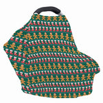 Christmas Gingerbread Man Pattern Print Baby Seat Cover