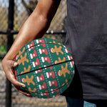 Christmas Gingerbread Man Pattern Print Basketball
