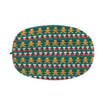 Christmas Gingerbread Man Pattern Print Car Side Mirror Covers