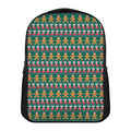 Christmas Gingerbread Man Pattern Print Casual Backpack