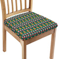 Christmas Gingerbread Man Pattern Print Chair Cushion Cover