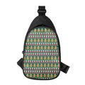 Christmas Gingerbread Man Pattern Print Sling Bag