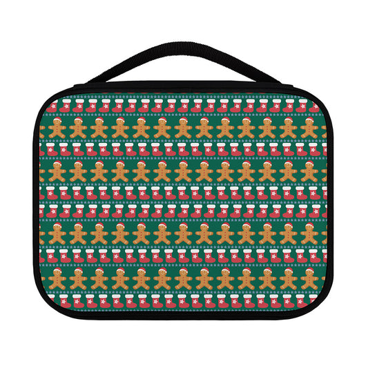 Christmas Gingerbread Man Pattern Print Classic Bible Case