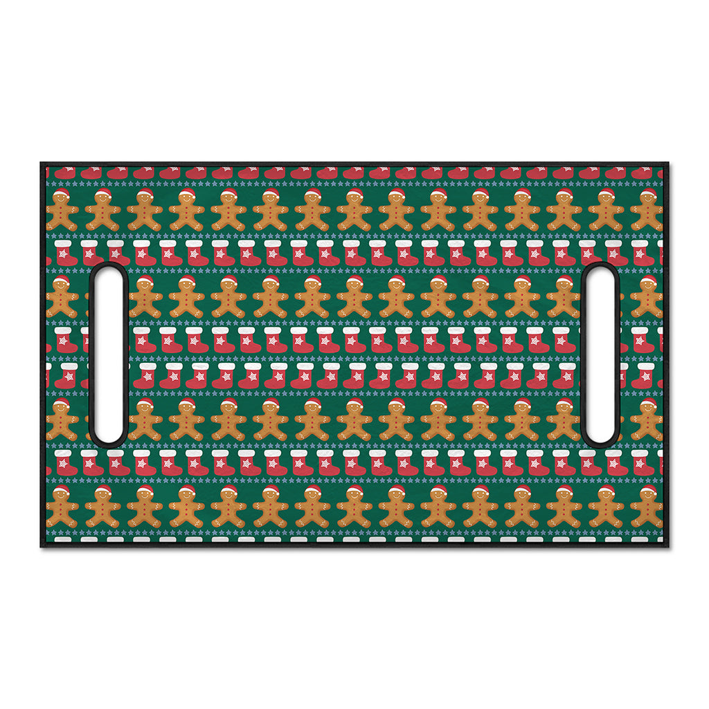 Christmas Gingerbread Man Pattern Print Golf Cart Seat Cover