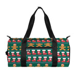 Christmas Gingerbread Man Pattern Print Gym Bag