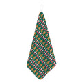 Christmas Gingerbread Man Pattern Print Hand Towel